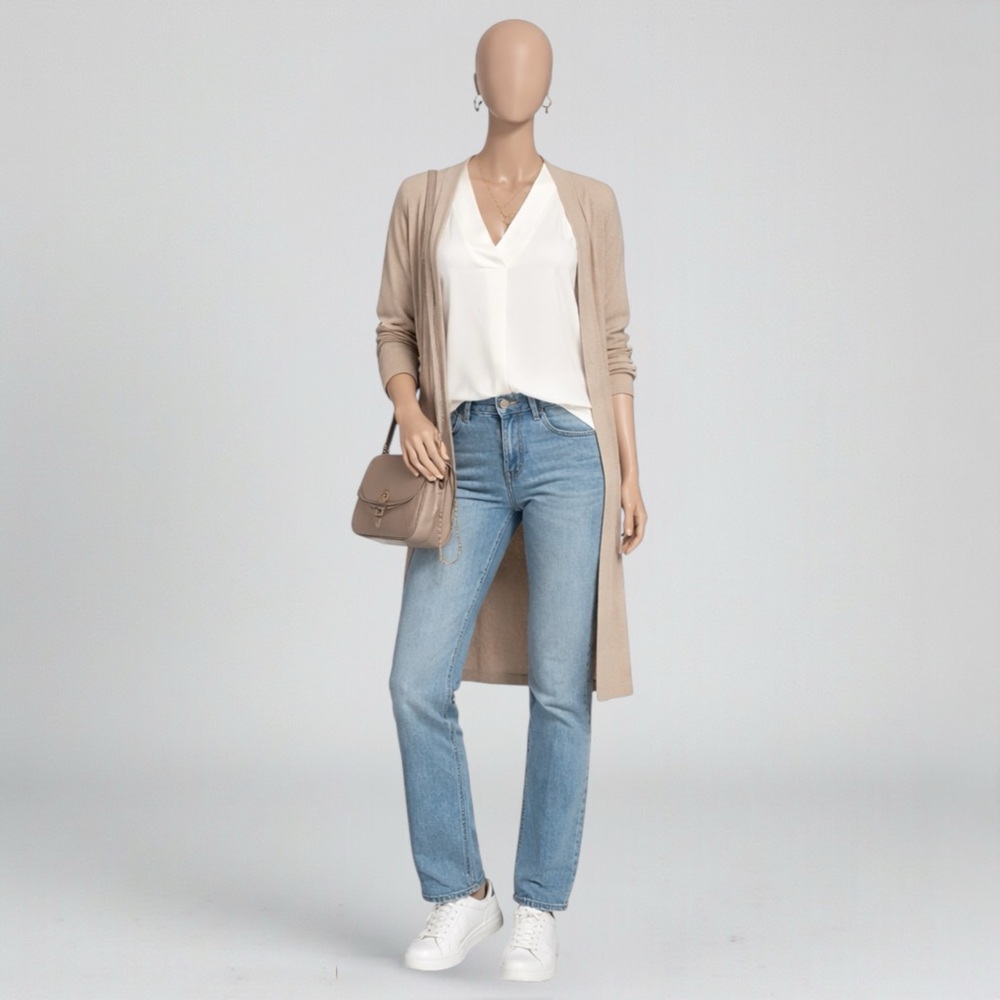 Anne Klein Harmony Pleat Neck Shell Top - Picture 9 of 12